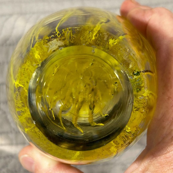 Handblown Artglass Jellfyish Paperweight/Figure 7" x 4" - Picture 11 of 11